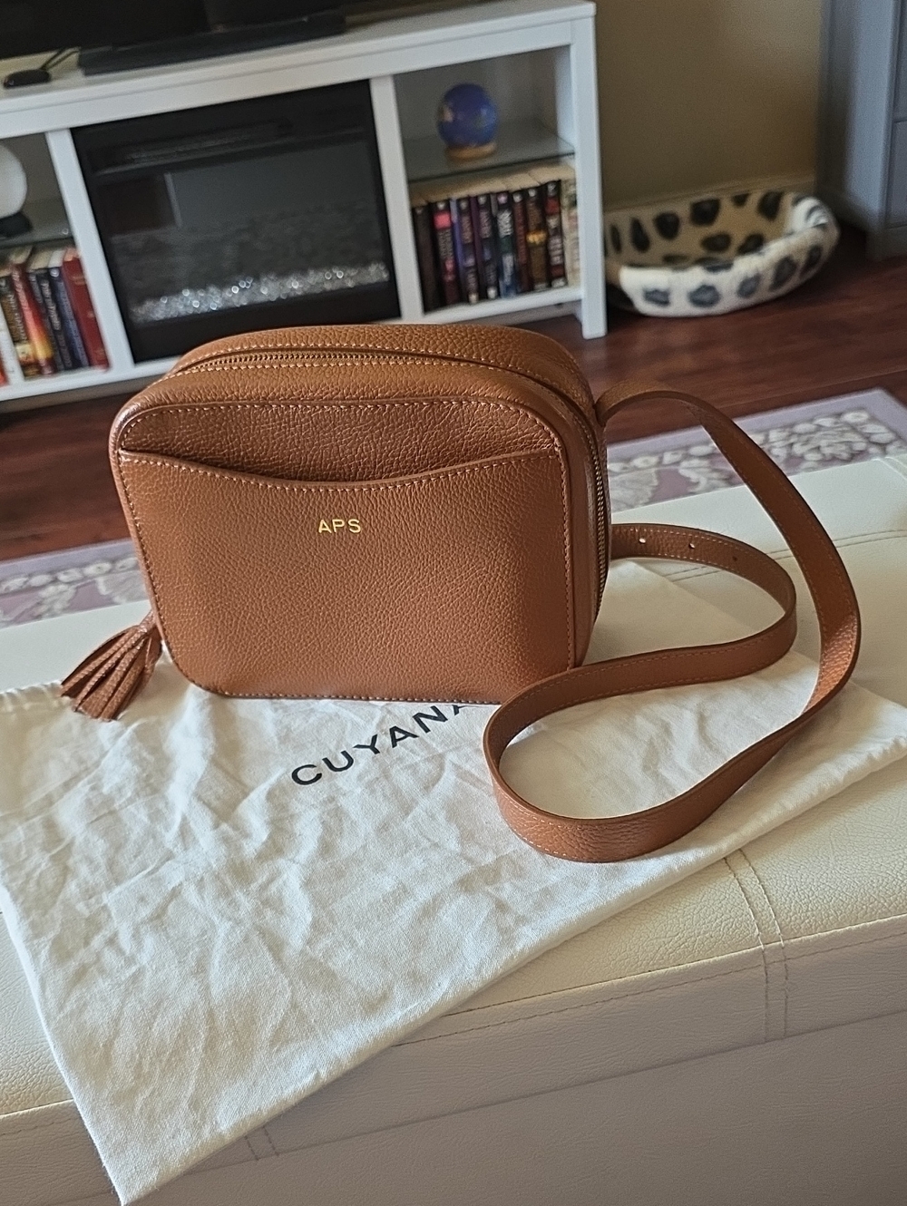 Cuyana - Crossbody in Caramel